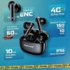 Fastrack Fpods FX101|BT5.4 TWS Earbuds, 40Hrs Playtime, Quad mic ENC for Crystal Clear - Image 2