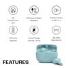 JBL Wave Beam in-Ear Wireless Earbuds (TWS) with Mic,App for Customized Extra Bass Eq,32 Hours Battery&Quick Charge,Ip54 Water&Dust Resistance - Image 4