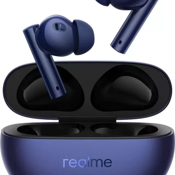 realme Buds Air 5 with 50dB ANC, 12.4mm Dynamic Bass Driver and upto 38 hours Playback Bluetooth Headset