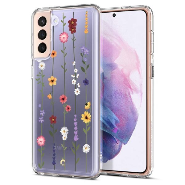 CYRILL by Spigen Stone - Cecile (Flower Garden) for Galsxy S21