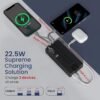 Portronics Luxcell Bind 20k 20000mAh Powerbank with 22.5W Fast Charging - Image 3