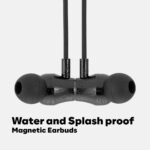 GOVO GOKIXX 620 Bluetooth Wireless Neckband in Ear Earphone - 20H Playtime, HD Mic, 10mm Drivers, Magnetic Earbuds, Lightweight & Comfortable (Platinu Total - Image 3