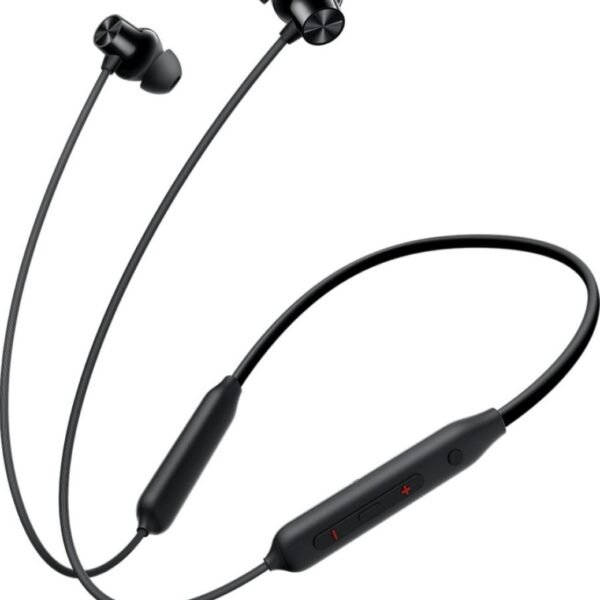 OnePlus Bullets Wireless Z2 ANC Bluetooth in Ear Earphones with Mic, 45dB Hybrid ANC, Bombastic Bass - 12.4 mm Drivers, 10 Mins Charge - 20 Hrs Music, 28 Hrs Battery