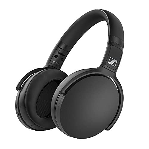 Sennheiser HD 350BT Wireless Over the Ear Headphone with Mic (Black)