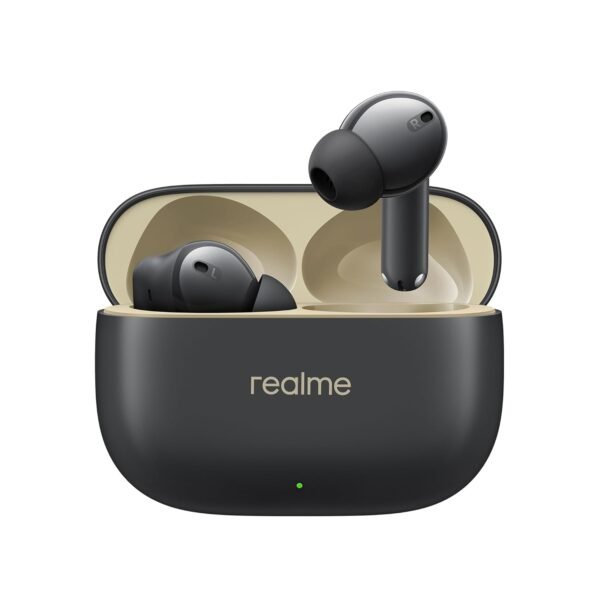 realme Buds T300 Truly Wireless in-Ear Earbuds with 30dB ANC, 360? Spatial Audio Effect, 12.4mm Dynamic Bass Boost Driver with Dolby Atmos Support, Upto 40Hrs Battery and Fast Charging