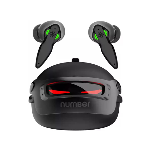Number Super Buds Pro GT9 ENC (black) Gaming TWS Bluetooth Headset