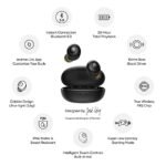 realme Buds Q Truly Wireless Bluetooth in Ear Earbuds with Mic (Black) - Image 2