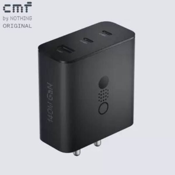 CMF by Nothing 140 W Power GaN 5 A 3 Port Mobile Charger with Detachable Cable