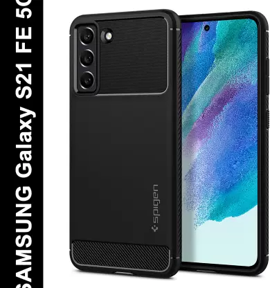 Spigen - Rugged Armor (matte black) for Samsung Galaxy s21 FE 5G
