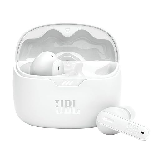 JBL Tune Beam In Ear Wireless TWS Earbuds with Mic, ANC Earbuds, Customized Extra Bass with Headphones App