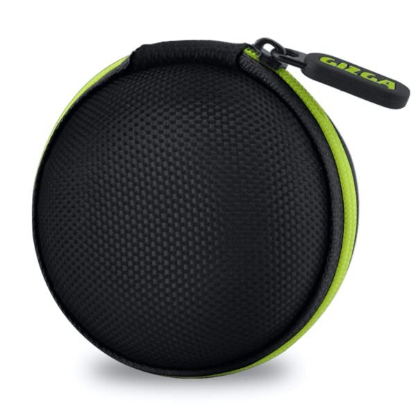 Gizga Essentials Earphone Carrying Case, Multi-Purpose Pocket Storage Travel Organizer for Earphones, Headset, Pen Drives, SD Card (small)