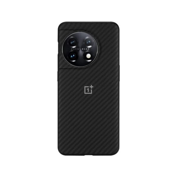 OnePlus Cover for 11 5G Aramid Fiber Bumper Case Black