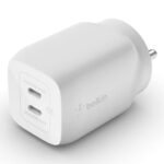 Belkin 65W Gan Dual USB C Pd 3.0 Fast Charger with Pps Technology