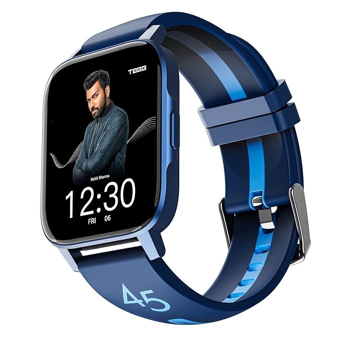 TAGG Verve NEO Hitman Special Edition 1.69?? HD Display Waterproof| 24 * 7 Heart Rate & Blood Oxygen Monitoring| Blue