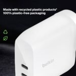 Belkin BoostCharge Pro USB-C? Wall Charger with PPS 60W + 4-Port USB Power Extender - Image 3