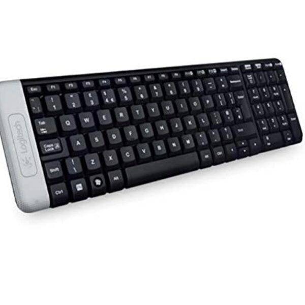 Logitech K230 Compact Wireless Keyboard for Windows, 2.4GHz Wireless with USB Unifying Receiver, Space-Saving Design, 2-Year Battery Life