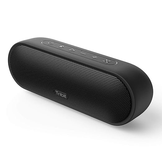 Tribit MaxSound Plus 24W Bluetooth Wireless Speakers,Powerful Louder Sound