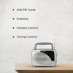Philips Radio RL118/94 with MW/SW/FM Bands, 200mW RMS soundoutput,3-1 Power Source External Battery:2xR6 (3V DC), Mains: 230V AC/ 50 Hz, Built in Rech