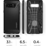Spigen - Rougged Armor (Matte Black) for Samsung Galaxy Note 8 - Image 2