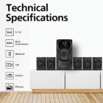 Philips Audio SPA5162B 5.1 Channel Multimedia Speakers (65 watts, USB) - Image 2