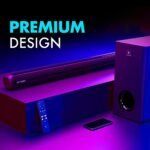 Wings Newly Launched Wings Centerstage 3000, 2.1 Channel Soundbar with 160W RMS, 5.0 Bluetooth, USB, Aux, HDMI Connection & Remote Control, Black, WL- - Image 2