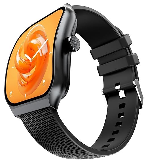 CELLECOR E3 Rise 2.01" HD Curved Display Smart Watch, Bluetooth Calling