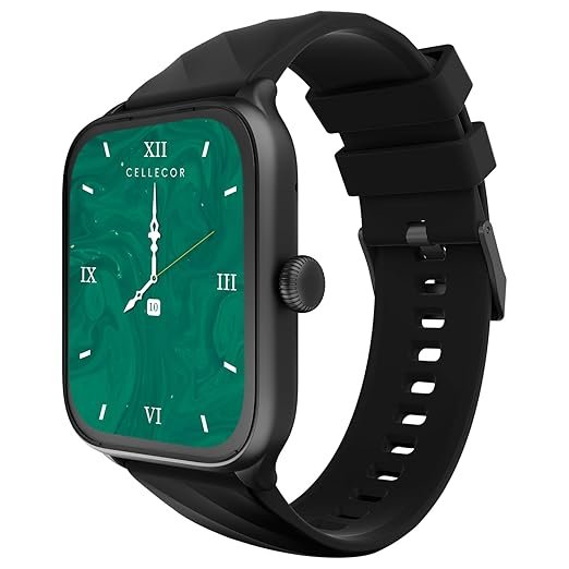 CELLECOR M1 Stew 1.83 IPS Display Smart Watch, Bluetooth Calling