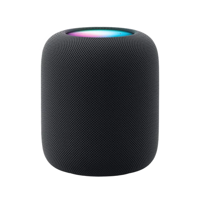 Apple HomePod with Built-in Siri Smart Wi-Fi Speaker (Dolby Atmos, Midnight Black)