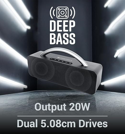 ZEBRONICS Rocket 200 Portable Wireless Speaker with 20W Bluetooth
