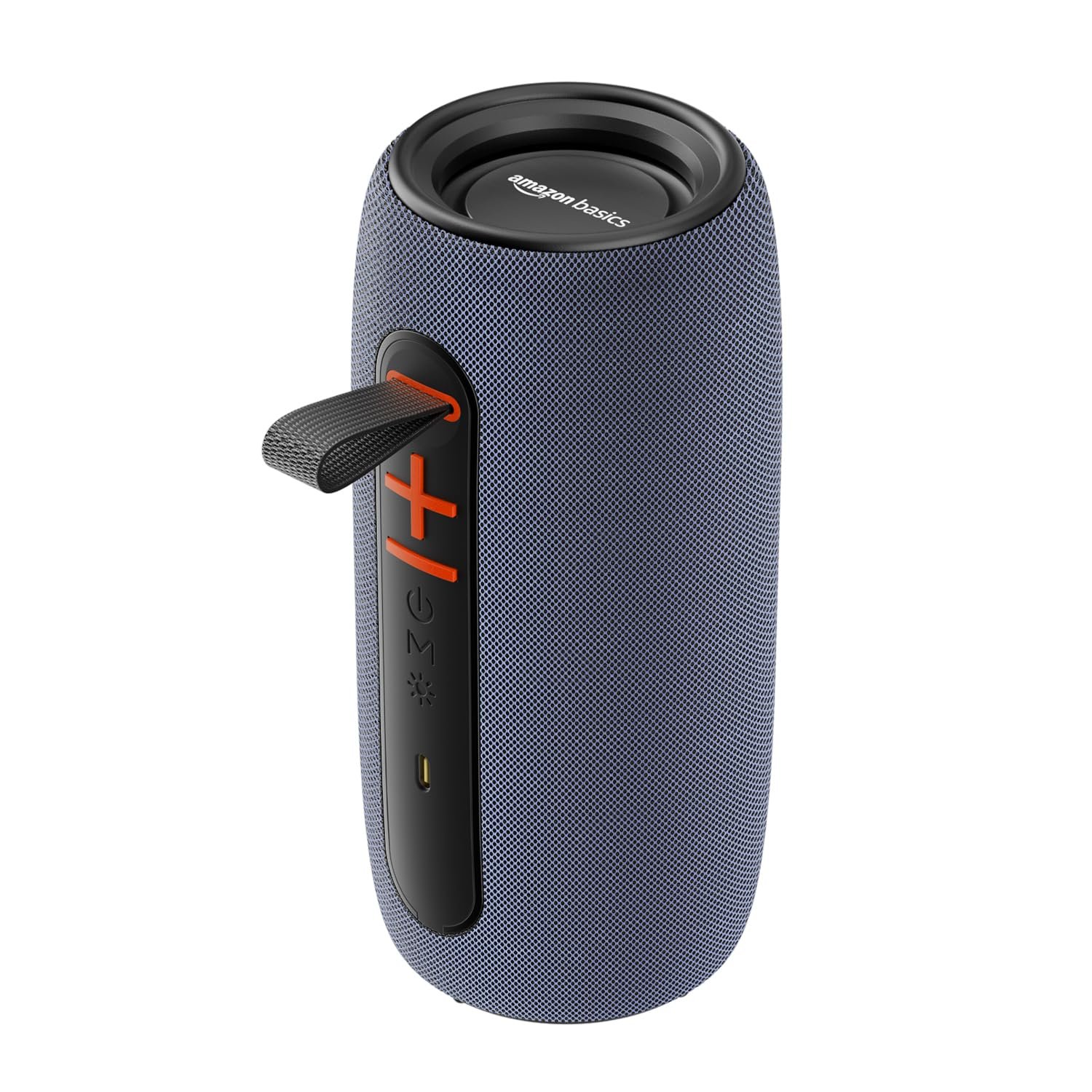 amazon basics Bluetooth 20W Speaker, with TWS Function, Powerful Bass, BT 5.3, MicroSD Card Slot, RGB Lights, AUX Input, USB Support, and in-Built Noise Cancelling Mic