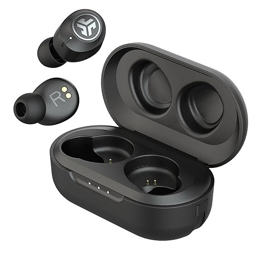 JLab Jbuds Air ANC True Wireless Bluetooth In Ear Earbuds Active Noise Canceling Low Latency Movie Mode Dual Connect