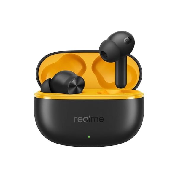 realme Buds T200 Lite Bluetooth in Ear Earbuds,4 Mic, AI ENC for Calls,48 Hours Total Playback with Fast Charging
