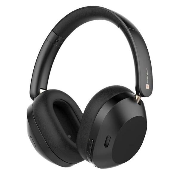 realme TechLife Studio H1 Over The Ear Over Ear Wireless Headphone with 70Hours Playtime 360° Spatial Audio, 40mm Drivers