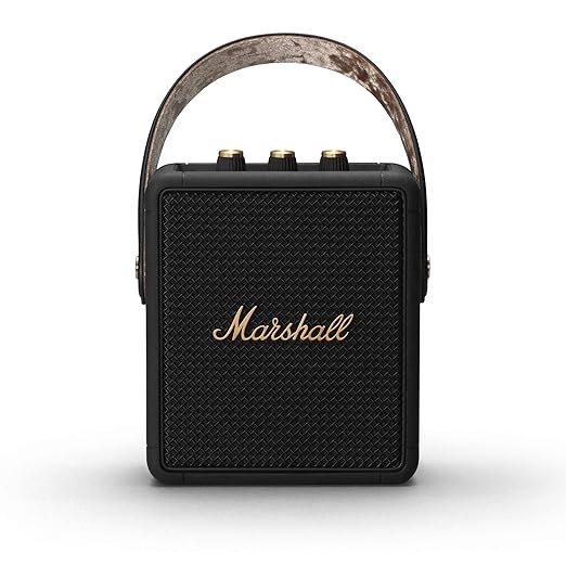 Marshall Stockwell II Portable Bluetooth Speaker with 20+ Hours of Portable Playtime